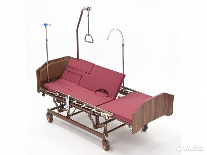 Медицинская кровать регулировка высоты гидропривод