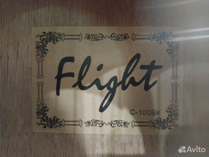 Классическая гитара flight c-100 BK