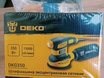 Шлифмашинка эксцентриковая Deko DKG350 Новая