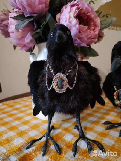 Ворона,ручная работа