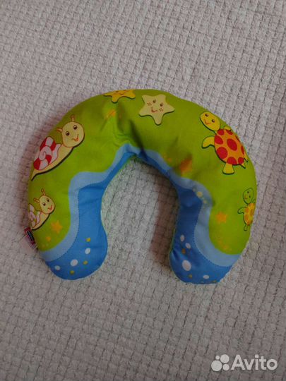 Игрушка мягкая Гусеница на липучках