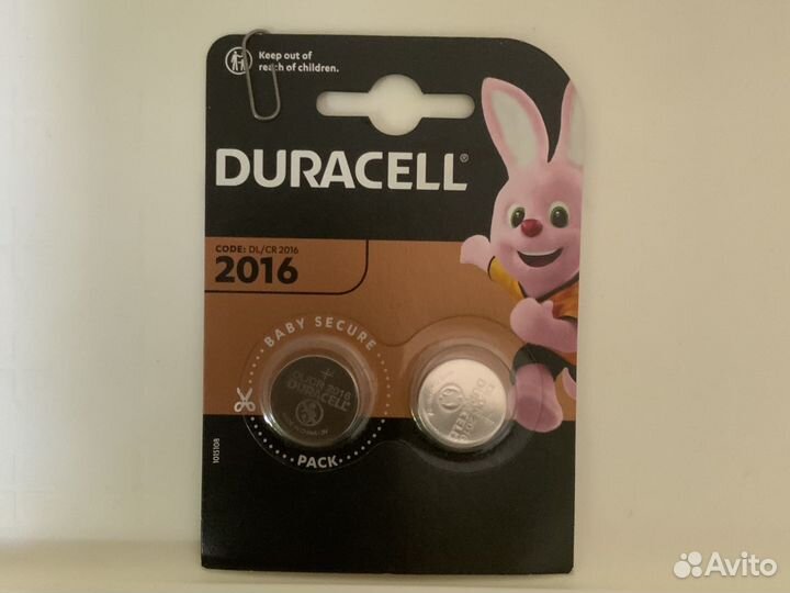 Литиевые батарейки duracell cr 2016 (до 2030 года)