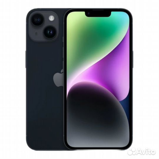 Смартфон Apple iPhone 14 128Gb Midnight (eSIM)