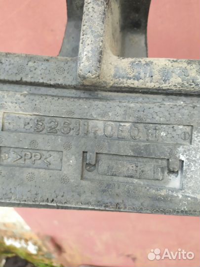 Демпфер переднего бампера Lexus RX330 2003-2009