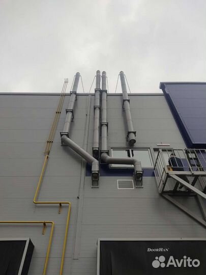 Производство и монтаж дымоходов,вентиляции, замеры