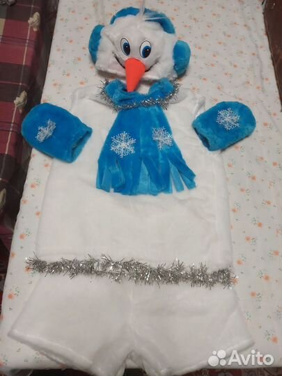 Костюм Мишки и Снеговичка