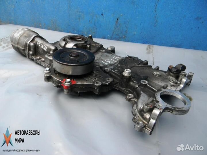 Крышка коленвала передняя дизельная Toyota Avensis