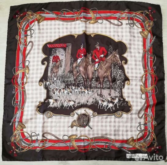 Платок Pierre Charrier винтаж