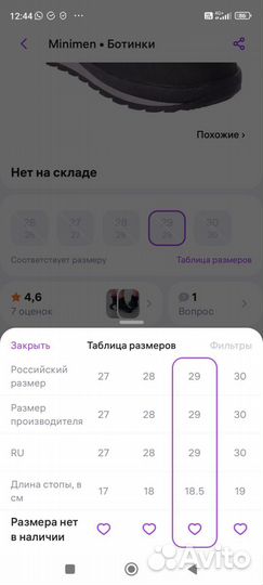 Зимние ботинки minimen
