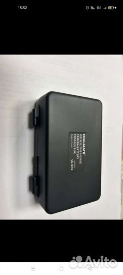 Пластиковый чехол для карт памяти