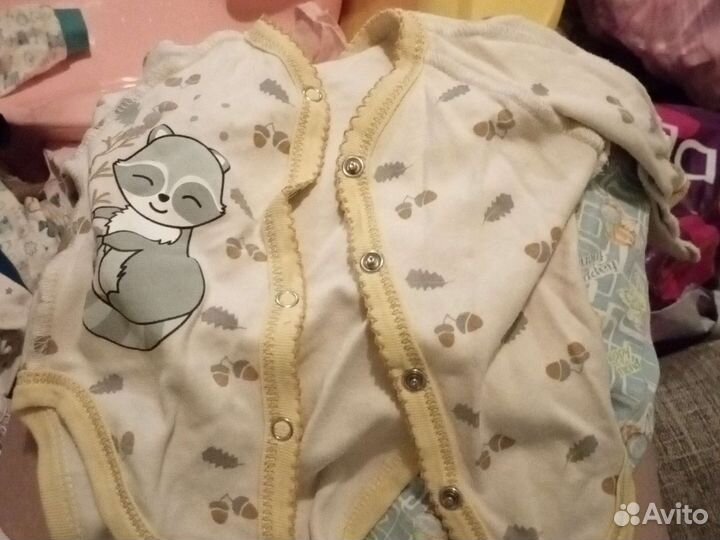 Детские вещи пакетом на мальчика младенца