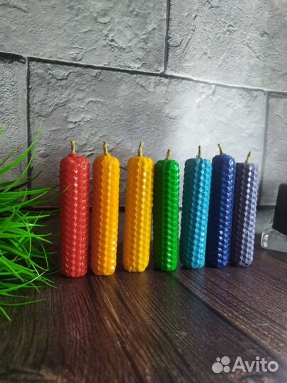 Набор чакровых свечей