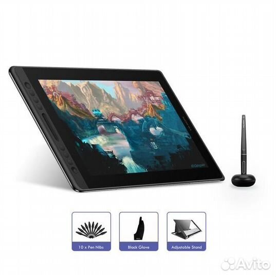 Графический планшет с экраном Huion Kamvas Pro 16