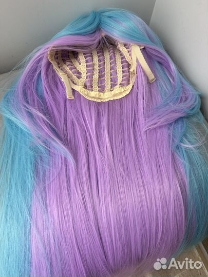 Парик цветной