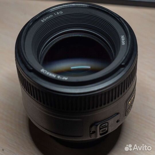 Объектив AF-S nikkor 85mm 1:1.8G