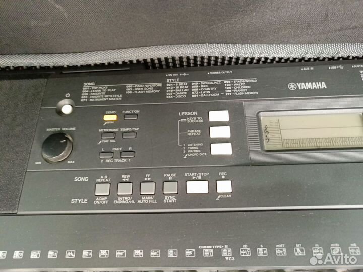 Синтезатор yamaha psr e343