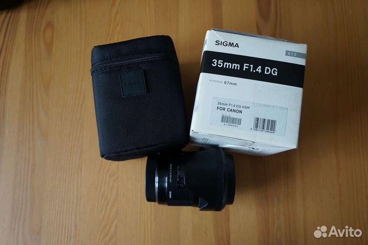 Sigma 35mm 1.4 art canon