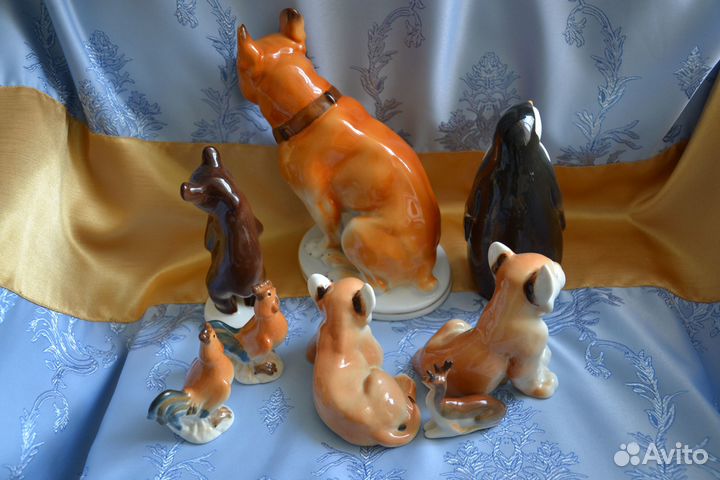 Фарфоровые статуэтки Лфз 