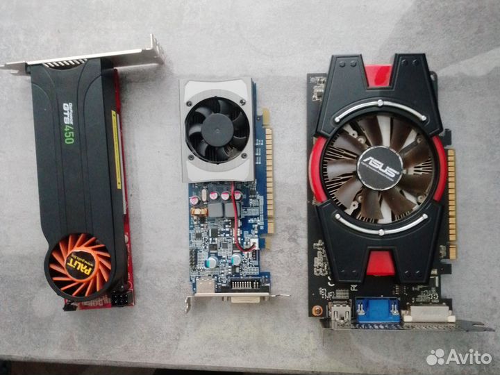 Видеокарты gt450 gt630 gts450