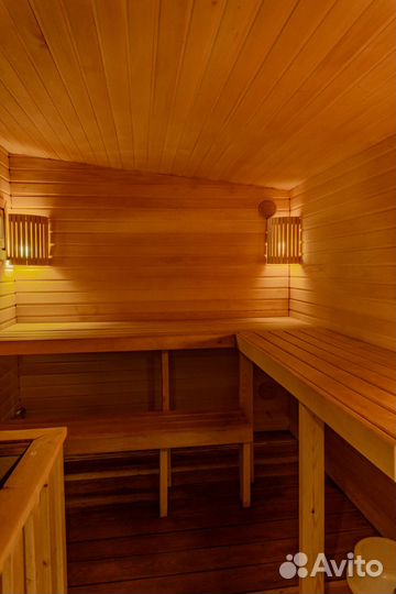 Баня на дровах с чаном