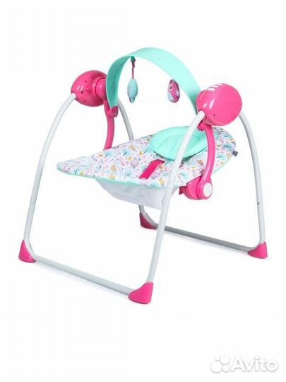 Детские электронные качели babyton