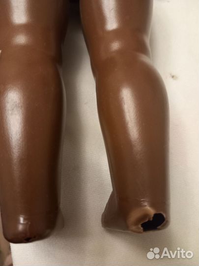 Кукла целлулоид чернокожая в ремонт