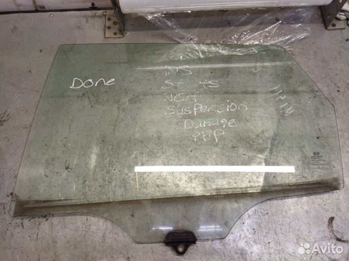 Стекло двери заднее левое Kia Ceed ED 1.6 2009