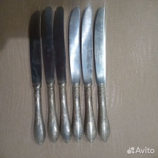 Ножи десертные мельхиор Классик мнц