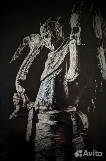 Портрет Призрака из игры Dead by Daylight