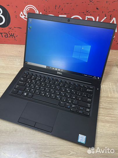 Мощный ноутбук Dell 7390 i5-8th/FullHD