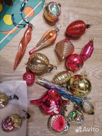 Елочные игрушки СССР