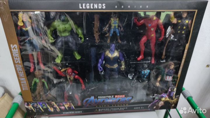 Набор мстители фигурки 10в1