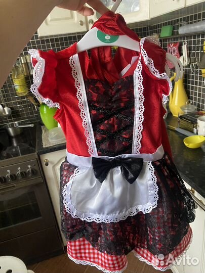 Костюм красной шапочки для девочки 92-98
