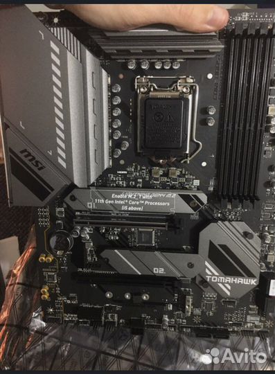 Материнская плата msi b560 tomahawk wi fi