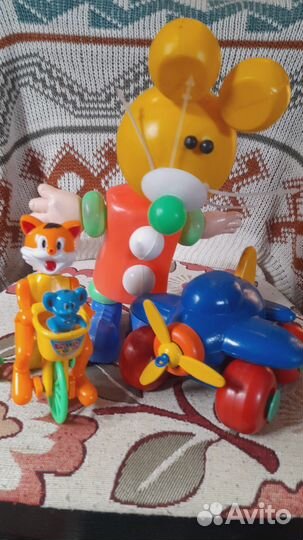 Пластмассовые игрушки СССР