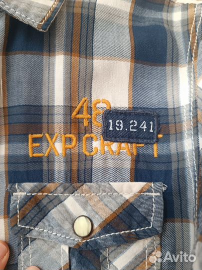 Рубашка logg H&M для мальчика 128 см, 7-8 лет