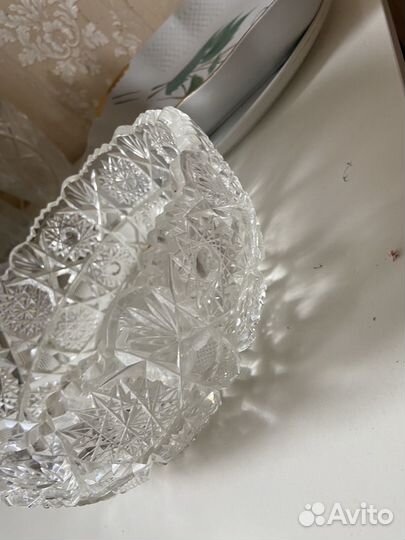 Хрустальная посуда СССР