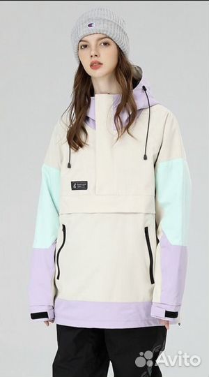 Анорак горнолыжный женский размеры L