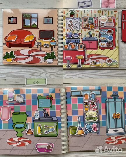 Альбом на липучках Тока Бока 