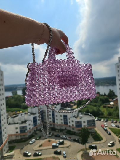 Сумка из бусин