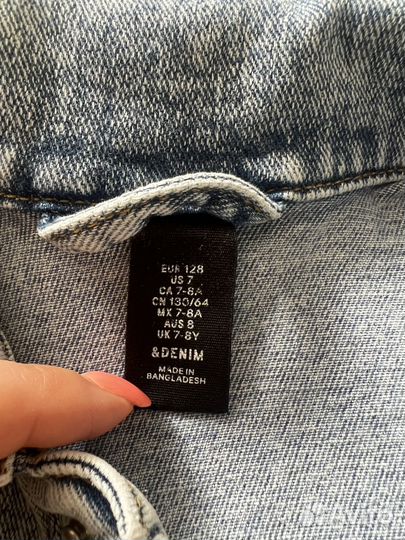 Куртка джинсовая H&M 128