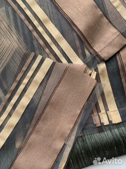 Обрезь ткани штор разная для рукоделия