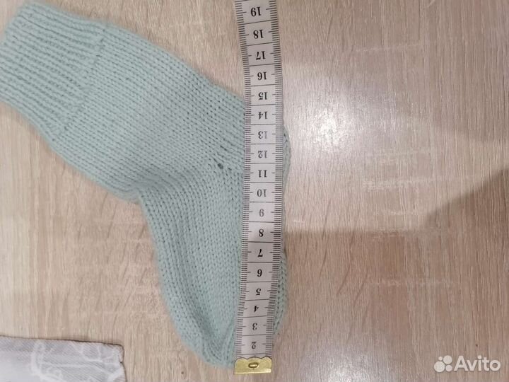 Носочки детские вязаные