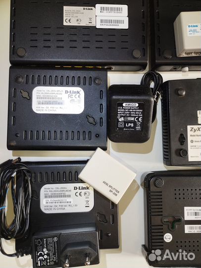 Adsl2 + модемы, 7 штук
