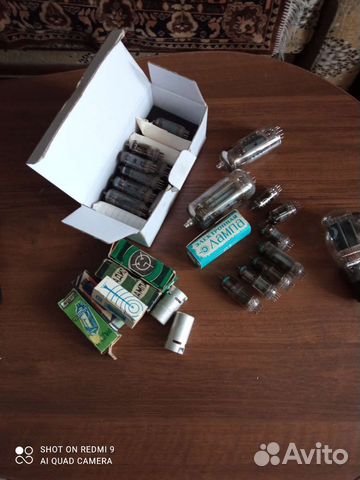 Радиолампы, тиратроны, ламповые панели б/у и новые