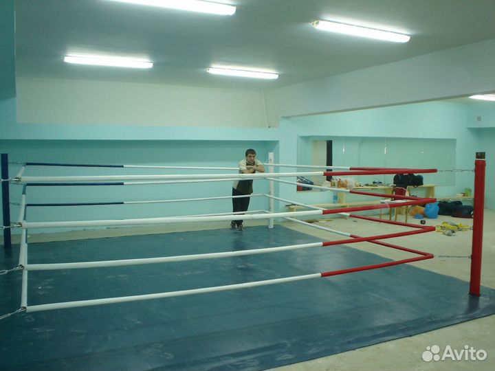 Ринг боксерский напольный на раме рнр3