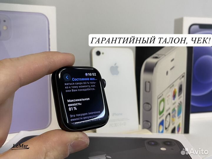 Часы apple watch 6 44 mm