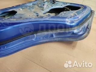 Дверь chevrolet aveo т250, синяя