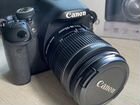 Зеркальный фотоаппарат EOS Canon 600D объявление продам