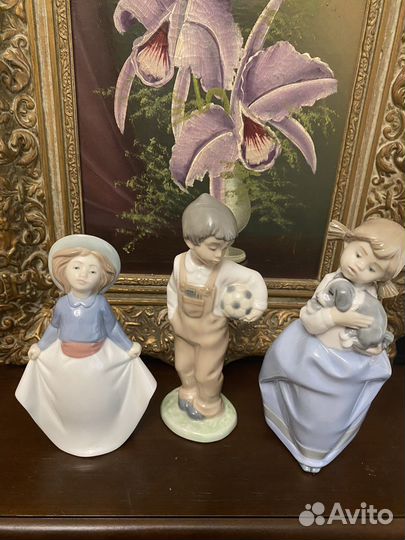Фарфоровые статуэтки от Nao Lladro